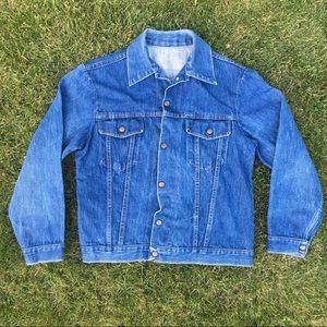 Vintage Jean Jacket Denim VTG Levi’s Wrangler Lee